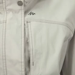 Quechua Women's Hiking Waterproof Rain Jacket Arpenaz 300 Hiking Clothing