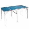 Hiking Clothing Quechua Large Camping Folding Table