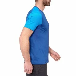 Hiking Clothing Quechua Tech Fresh 100, Short-sleeved Hiking T-Shirt, Men's