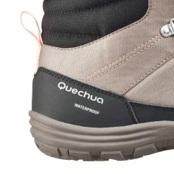 Quechua Women's Snow Hiking Warm And Waterproof Shoes SH100