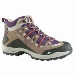 Quechua Women's Hiking Mid-Rise Waterproof Boots Arpenaz 100