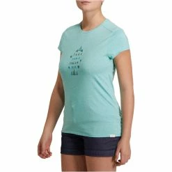Quechua Women's Nature Hiking T-shirt Techtil 100 Hiking Clothing