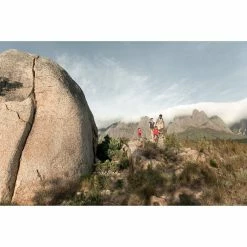 Forclaz Men's Travel Backpacking Short-Sleeved Shirt Arpenaz 100 Hiking Clothing