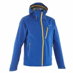 Quechua Hiking Clothing Mens Hiking Waterproof Rain Jacket Forclaz 400