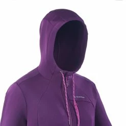 Quechua Women's Hiking Fleece Jacket Forclaz 400 Hiking Clothing