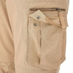 Forclaz Men's Travel Backpacking Zip-Off Pants Arpenaz 500