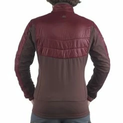 Hiking Clothing Quechua SH900 X-Warm, Hybrid Hiking Fleece Jacket, Men's