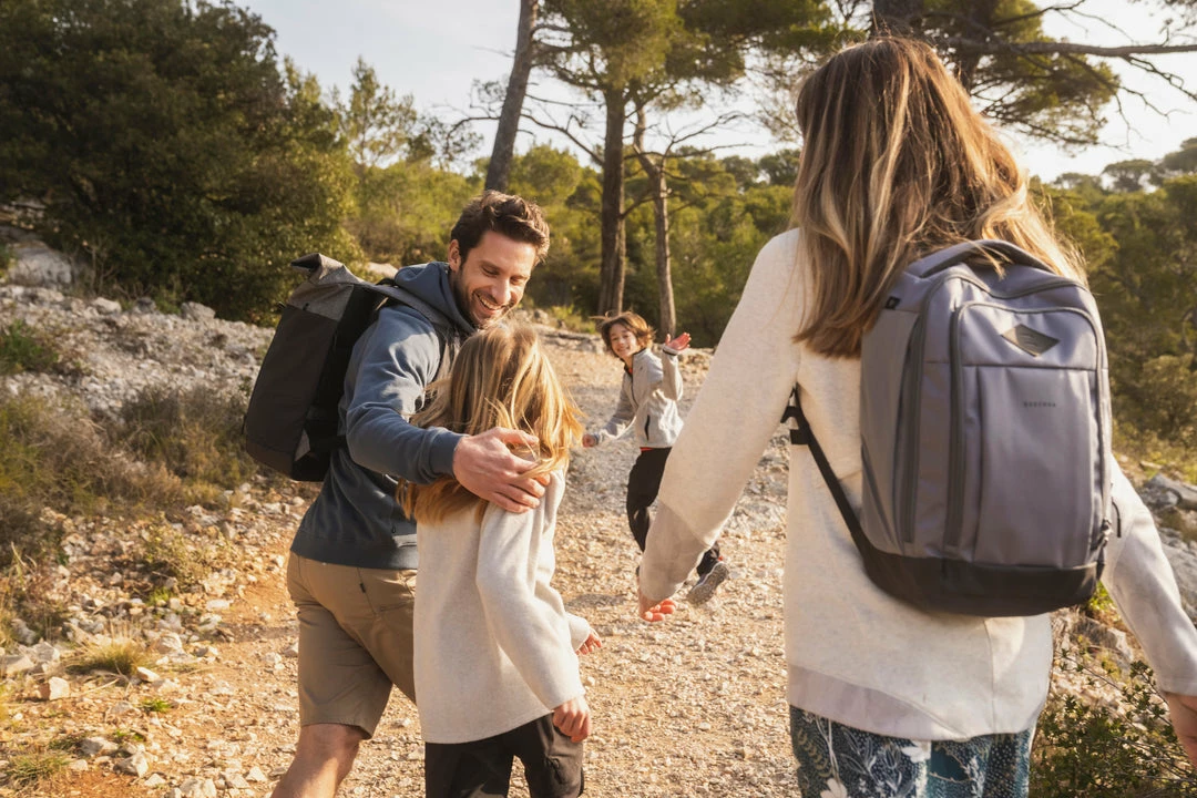 Quechua NH500, Hiking Rolltop 32 L Backpack Hiking Clothing