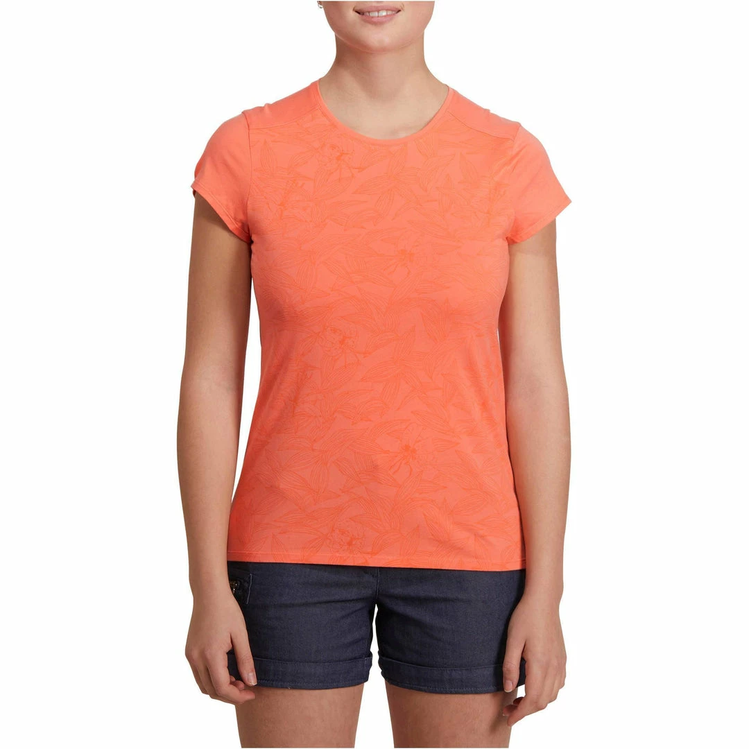 Quechua Women's Nature Hiking T-Shirt Techtil 100