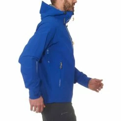 Quechua Hiking Clothing Mens Hiking Waterproof Rain Jacket Forclaz 400
