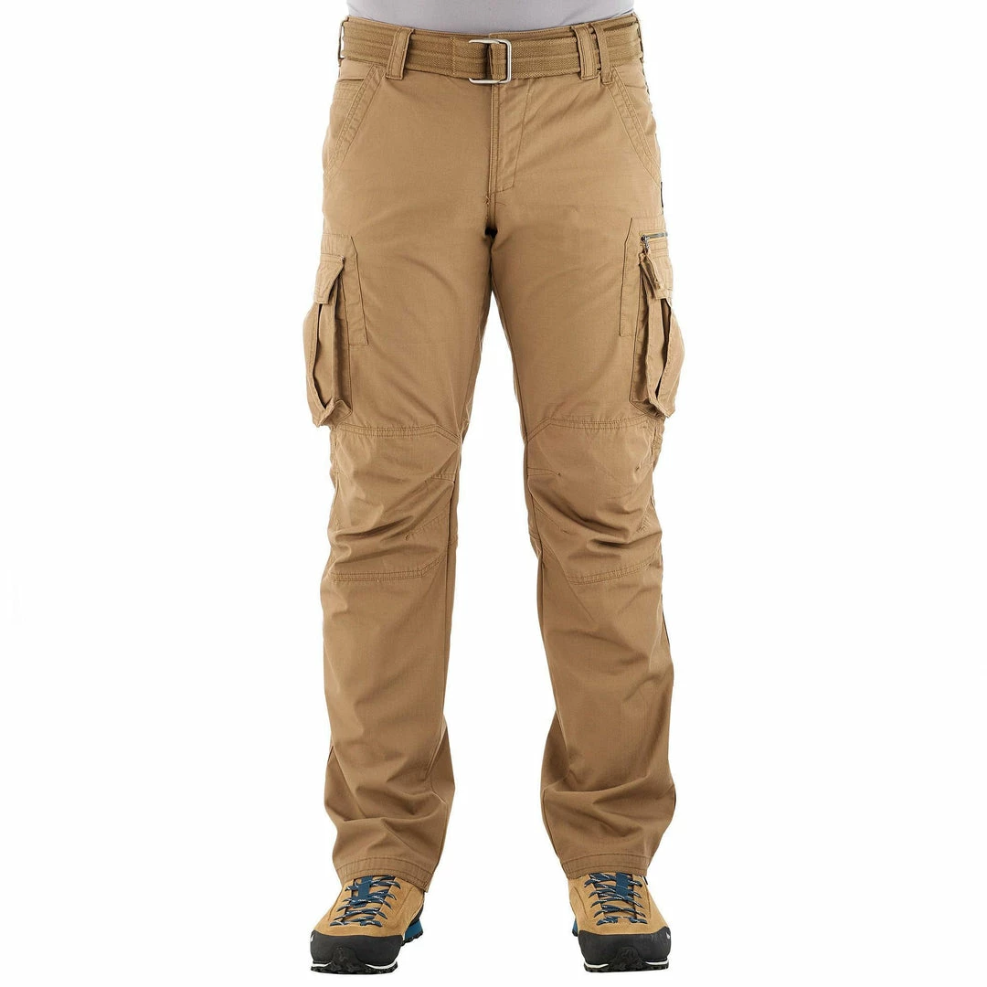 Forclaz Men's Travel Backpacking Pants Arpenaz 500 Hiking Clothing