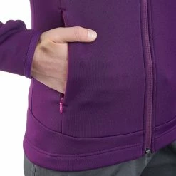 Quechua Women's Hiking Fleece Jacket Forclaz 400 Hiking Clothing