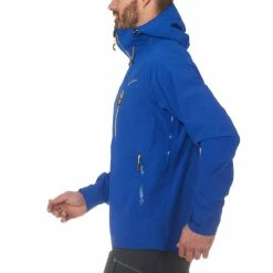 Quechua Hiking Clothing Mens Hiking Waterproof Rain Jacket Forclaz 400