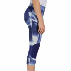 Quechua Forclaz 500 Women's Print Indigo Hiking Leggings