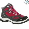 Quechua Women's Hiking High-Rise Waterproof Boots Forclaz 100 Hiking Clothing