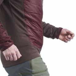 Hiking Clothing Quechua SH900 X-Warm, Hybrid Hiking Fleece Jacket, Men's