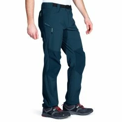 Men's Backpacking Pants Forclaz 500 Hiking Clothing