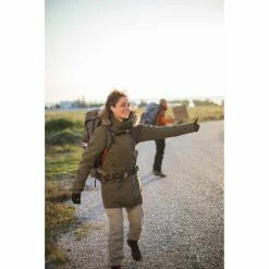 Forclaz Women's Travel Backpacking Pants Arpenaz 500 Hiking Clothing