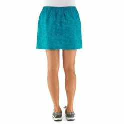 Quechua Arpenaz 50 Women's Nature Hiking Short Skirt - Turquoise Hiking Clothing