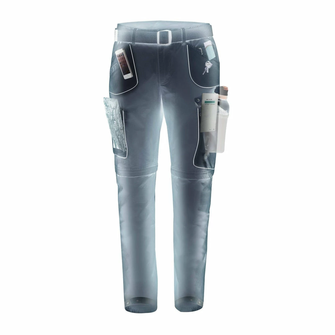 Forclaz Travel 500, Convertible Pants, Men's Hiking Clothing