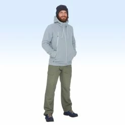 Quechua Hiking Clothing Men’s Snow Hiking Ultra-Warm Fleece Jacket SH100