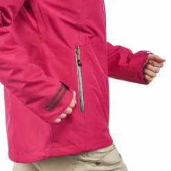 Forclaz Hiking Clothing Women's Travel Backpacking 3-in-1 Jacket RainWarm 500