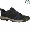 Quechua Arpenaz 100 Men's Waterproof Hiking Shoes - Black Hiking Clothing