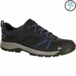Quechua Arpenaz 100 Men's Waterproof Hiking Shoes - Black Hiking Clothing