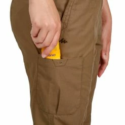 Forclaz Women's Travel Backpacking Pants Arpenaz 500 Hiking Clothing