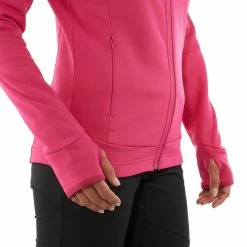 Quechua Women's Hiking Fleece Jacket Forclaz 400 Hiking Clothing