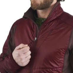 Hiking Clothing Quechua SH900 X-Warm, Hybrid Hiking Fleece Jacket, Men's