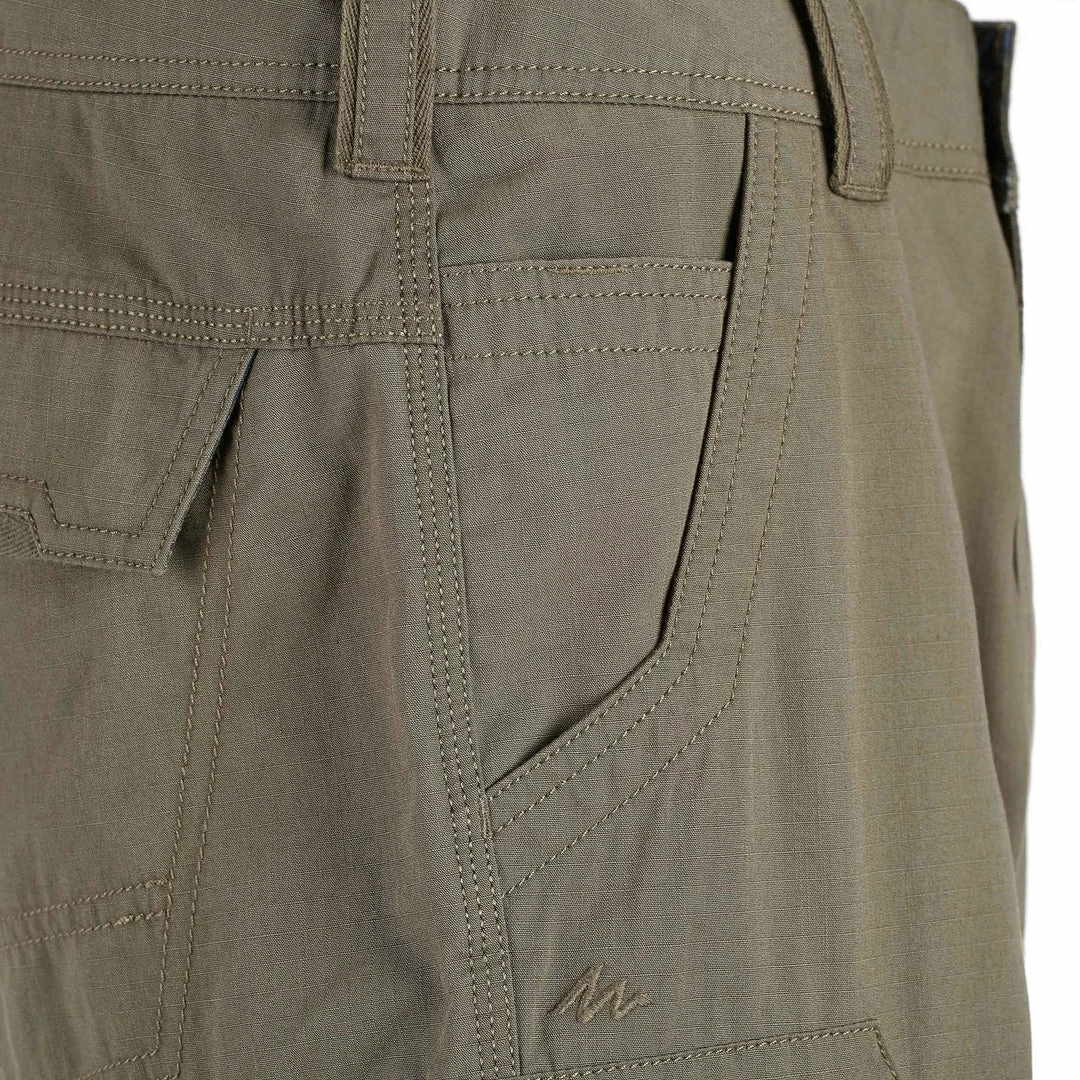 Forclaz Men's Travel Backpacking Pants Arpenaz 500 Hiking Clothing