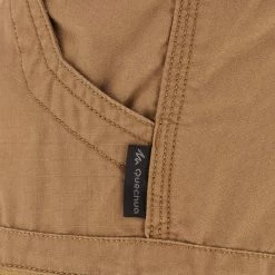 Forclaz Men's Travel Backpacking Pants Arpenaz 500 Hiking Clothing