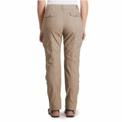Forclaz Women's Travel Backpacking Pants Arpenaz 500 Hiking Clothing
