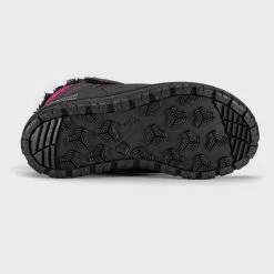 Quechua Kids' Snow Hiking Warm Rip-Tab Mid Shoes SH100 Hiking Clothing