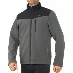 Forclaz Men's Trekking Softshell Jacket WindWarm 300 Hiking Clothing