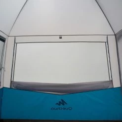 Quechua Arpenaz, Pole-Supported Waterproof Living Area Shelter Base, 6 Person Hiking Clothing
