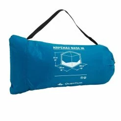 Quechua Arpenaz, Pole-Supported Waterproof Living Area Shelter Base, 6 Person Hiking Clothing