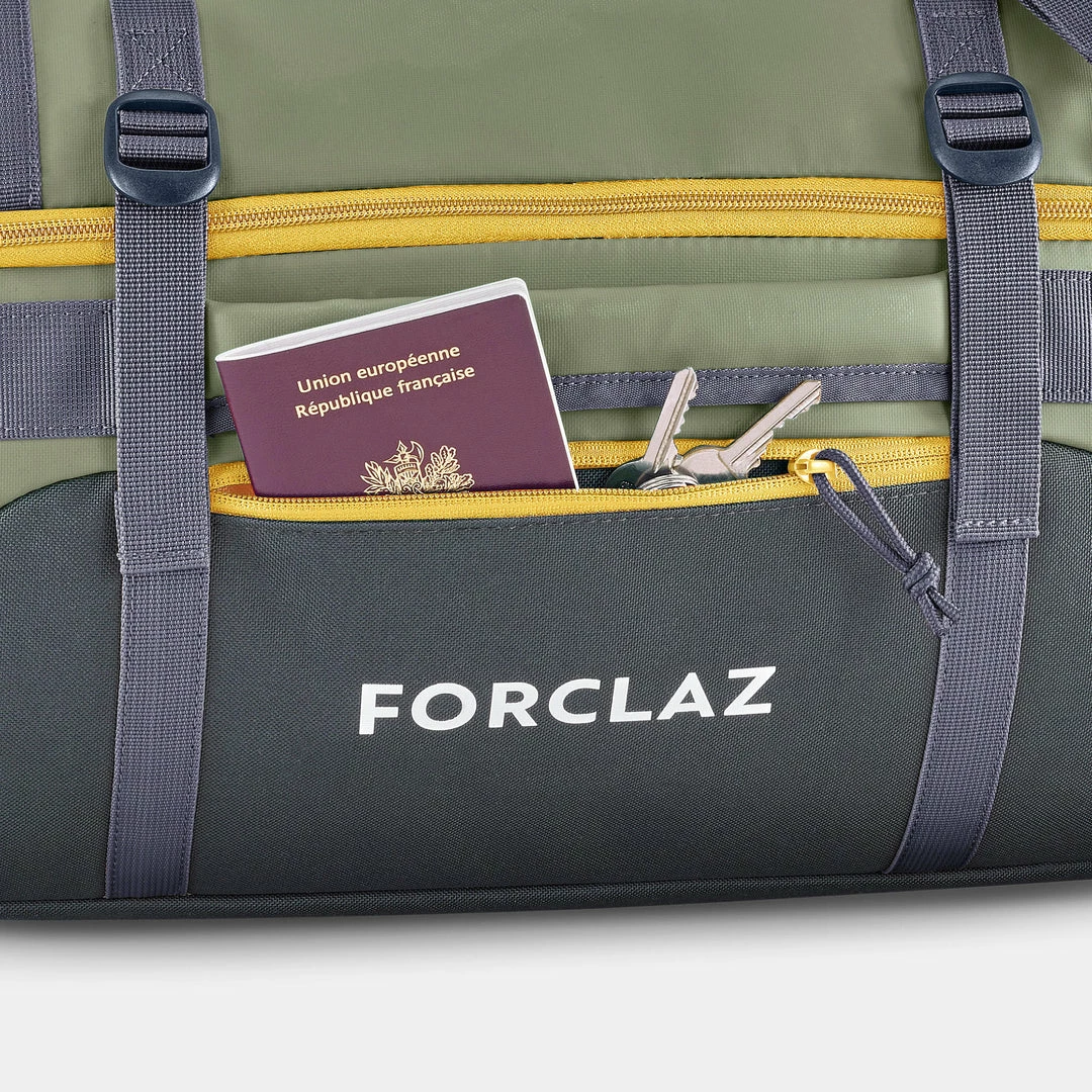 Forclaz Duffel 500 Extend, Backpacking 40 To 60 L Carry Bag