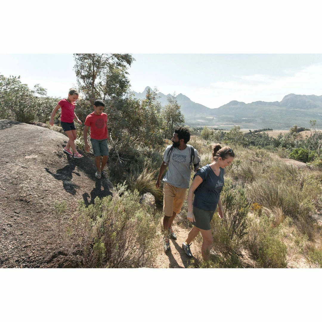 Quechua Hiking Clothing Women's Nature Hiking Leather Shoes NH500