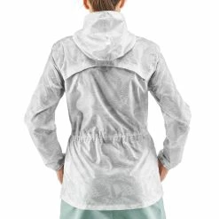 Quechua Raincut NH100, Waterproof Zip Hiking Rain Jacket, Women's Hiking Clothing