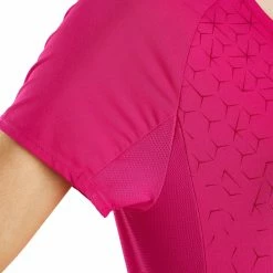Quechua Women's Hiking Short-Sleeve T-Shirt Techfresh 100 Hiking Clothing