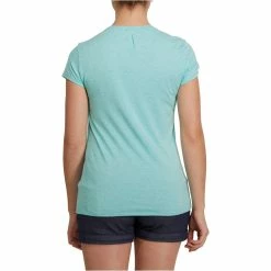 Quechua Women's Nature Hiking T-shirt Techtil 100 Hiking Clothing