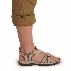 Forclaz Women's Travel Backpacking Pants Arpenaz 500 Hiking Clothing