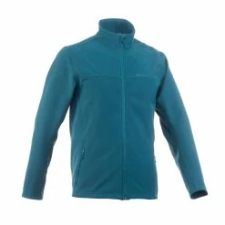Forclaz Hiking Clothing Men's Backpacking Softshell Jacket Windwarm 100