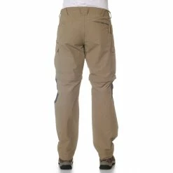 Hiking Clothing Men's Backpacking Zip-Off Pants Forclaz 100