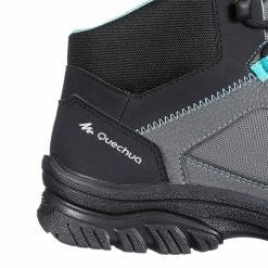 Quechua NH100 Mid-Height Hiking Shoes, Women's