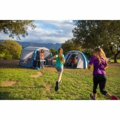 Quechua Air Seconds, Inflatable Waterproof Family Camping Tent, 4 Person Hiking Clothing