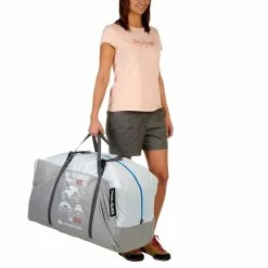 Hiking Clothing Quechua Air Seconds Fresh & Black, Inflatable Waterproof Family Camping Tent, 4 Person 2 Room