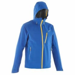 Quechua Hiking Clothing Mens Hiking Waterproof Rain Jacket Forclaz 400